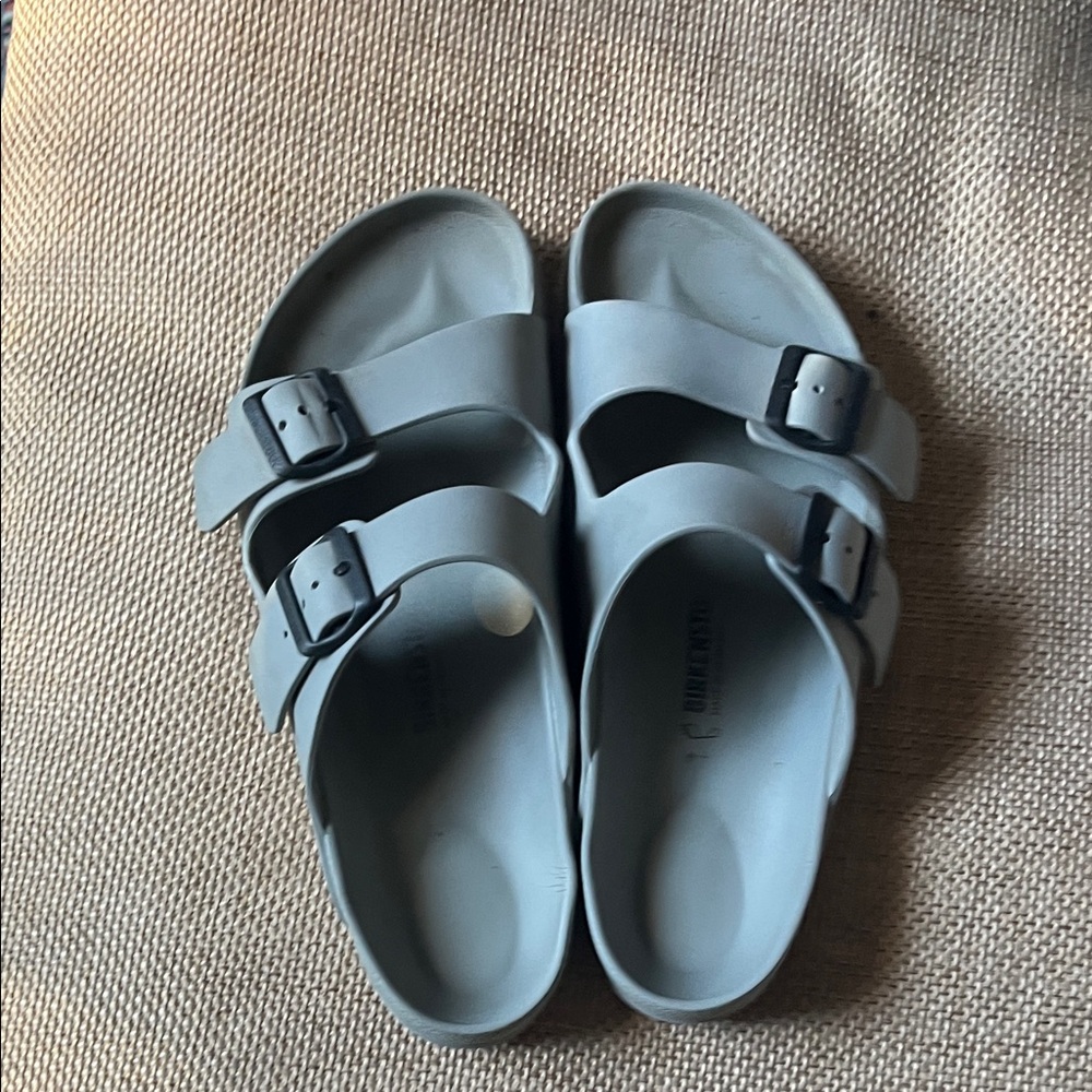 Birkenstock mens Sandals - Light Gray